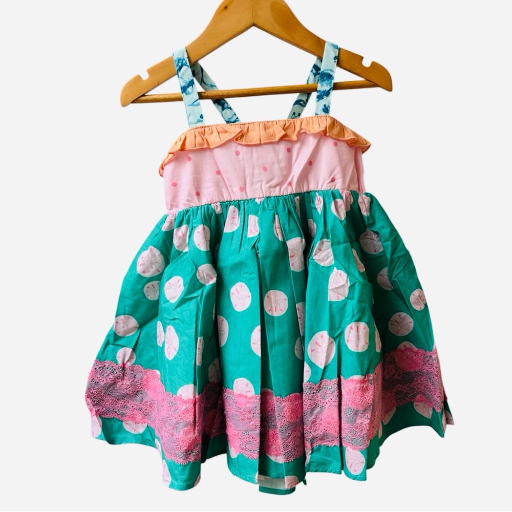SweetHoney Pinafore | Silverdollar Lace